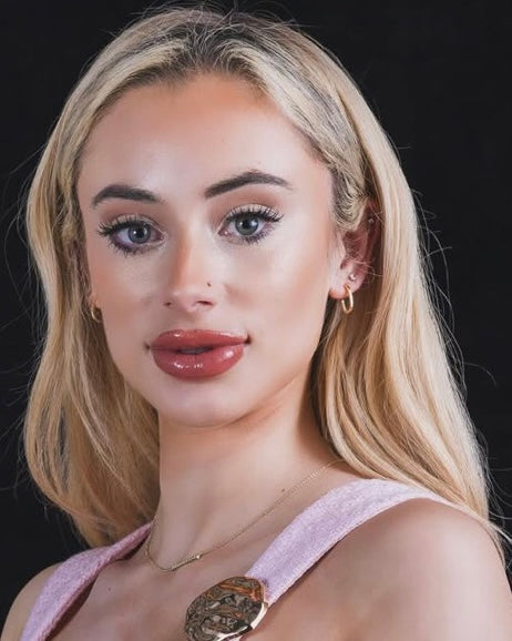 Hidden Pave Hoops worn by @doll_face.blondie